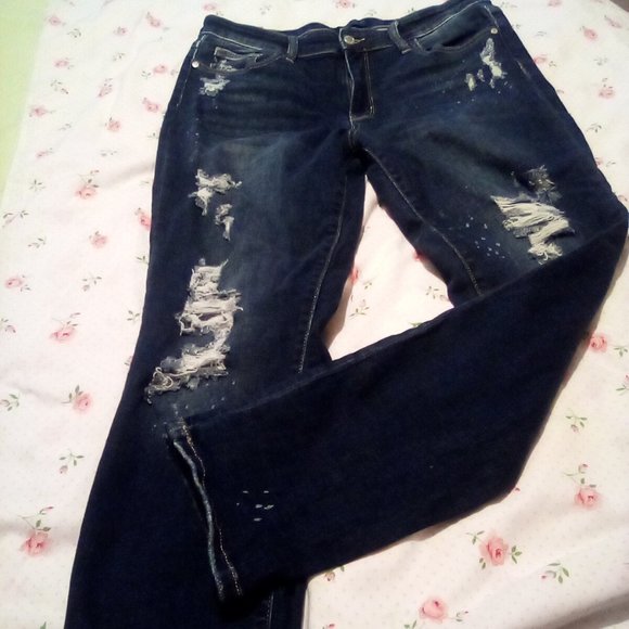 Judy Blue Los Angeles Boyfriend fit jeans - Picture 1 of 6